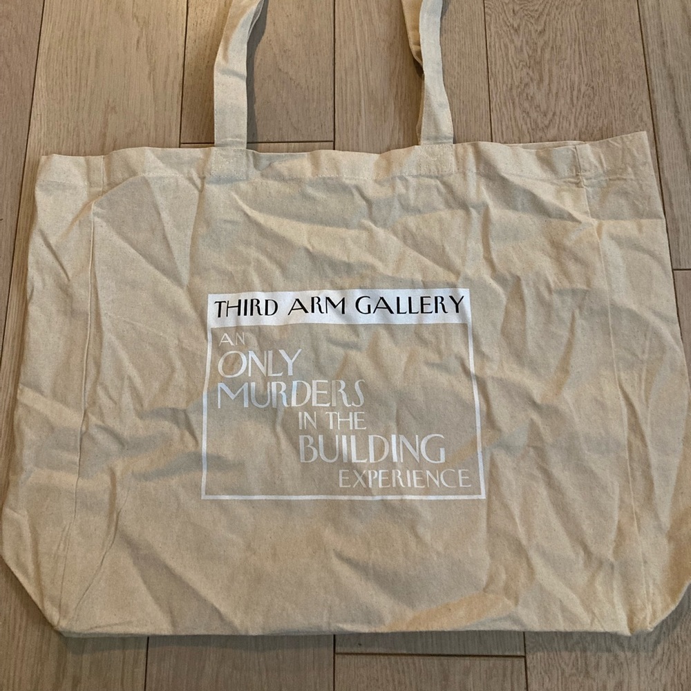 Only Murders in the Building tote bag